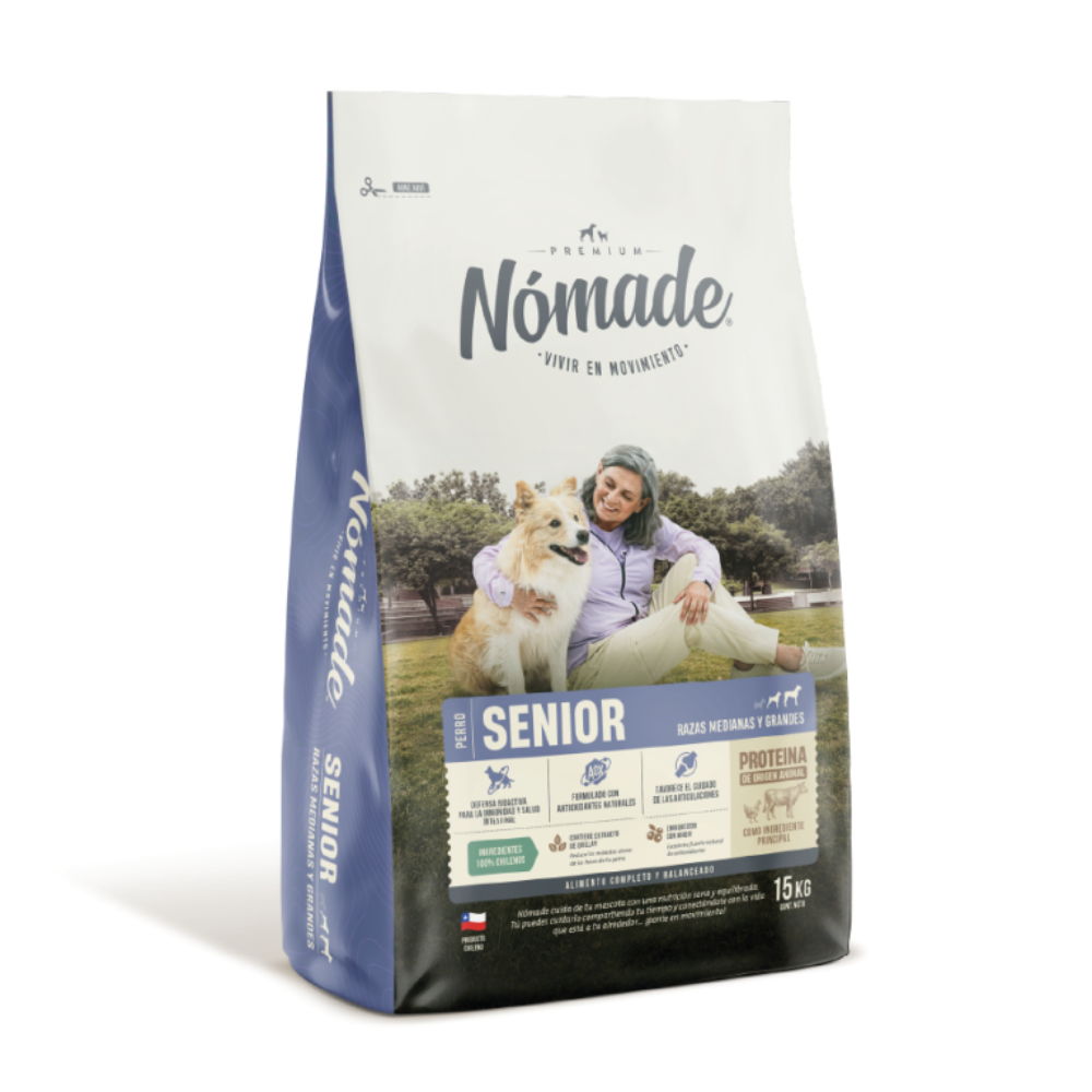 Nómade Senior Razas Medianas y Grandes